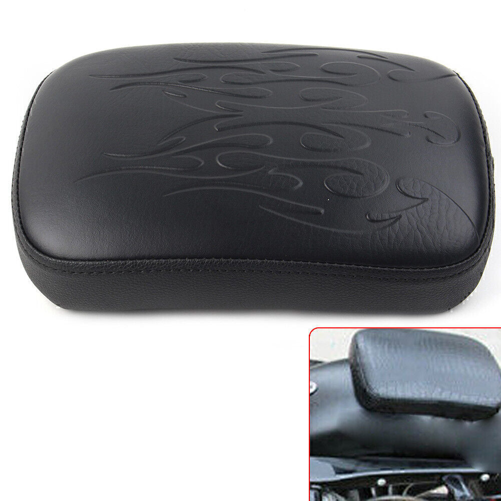 Fit for Harley Bobber Sportster Rear Passenger Pillion Pad Fender for Seat 8 Suction Cup Q