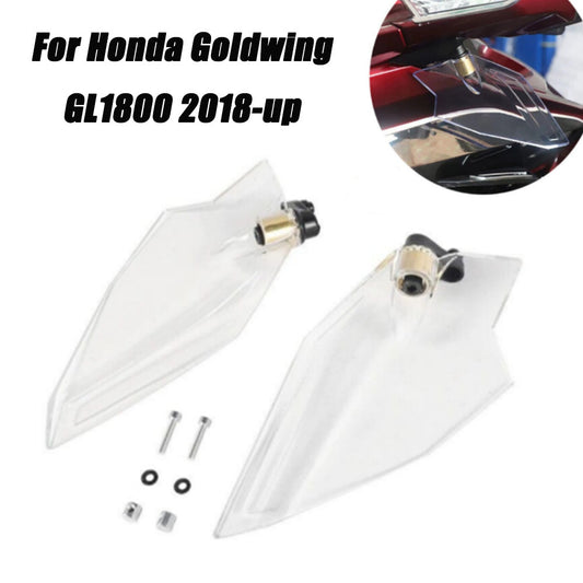 Transparent upper air deflector for Honda Goldwing 1800 GL1800 2018-up motorcycles. n