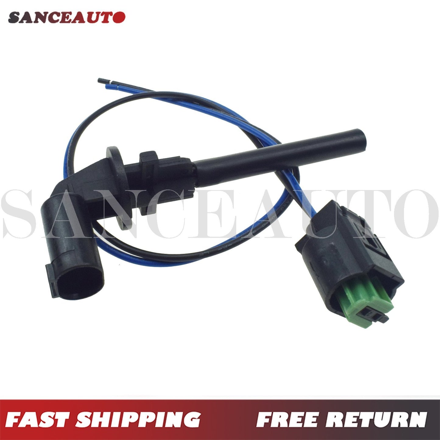 Radiator Overflow Coolant Bottle Expansion Tank Level Sensor and Connector - n