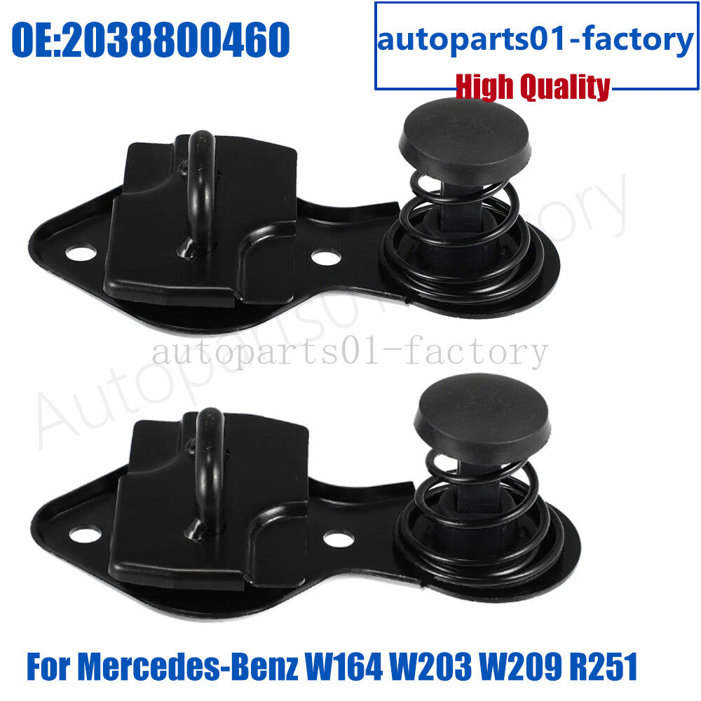 1Pair Bonnet Spring With Safety Lock Latch Catch for Benz W164 W203 W209 R251
