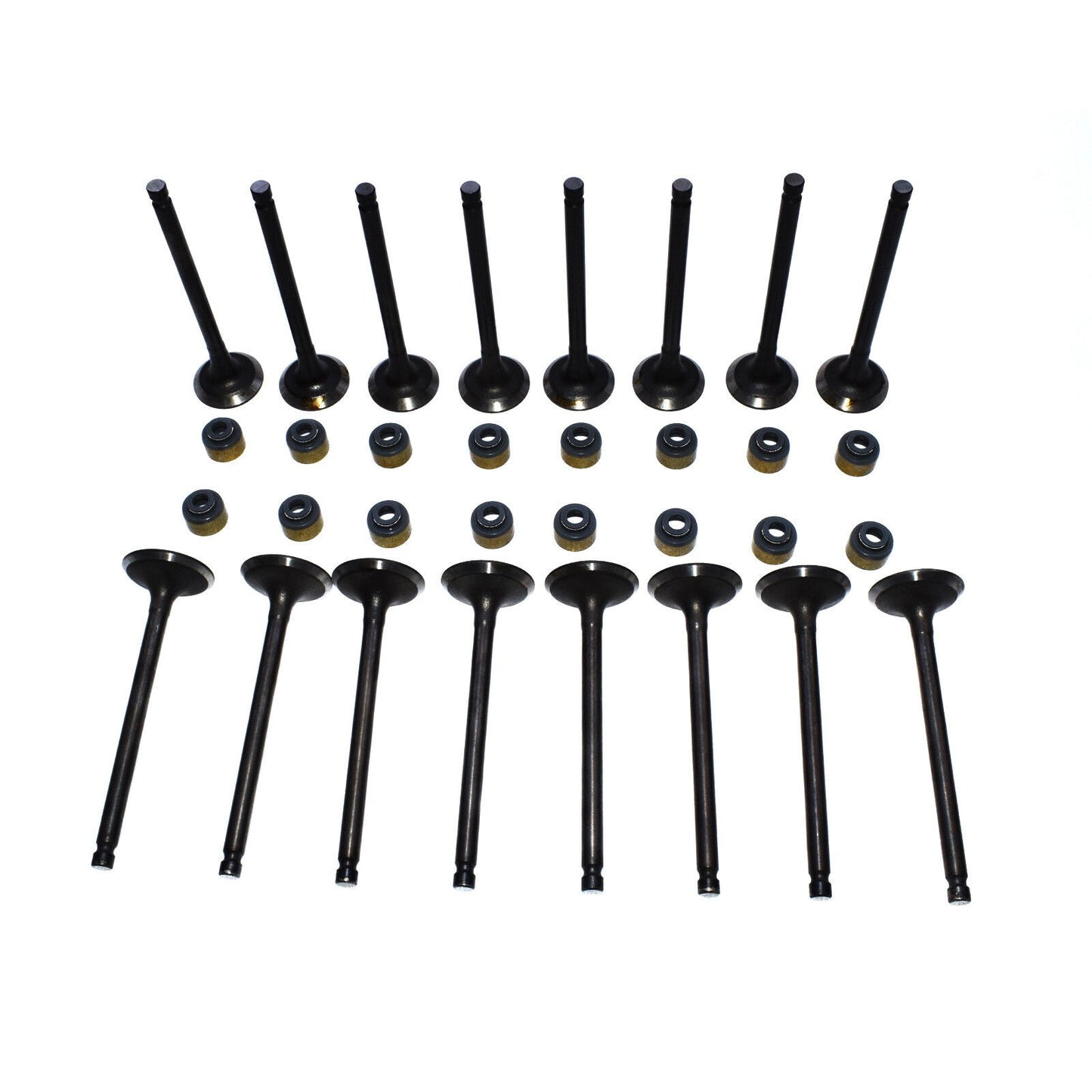 Intake Exhaust Valve Kit W/ Valve Stem Seals for Hyundai for Elantra for Kia 22211-23600