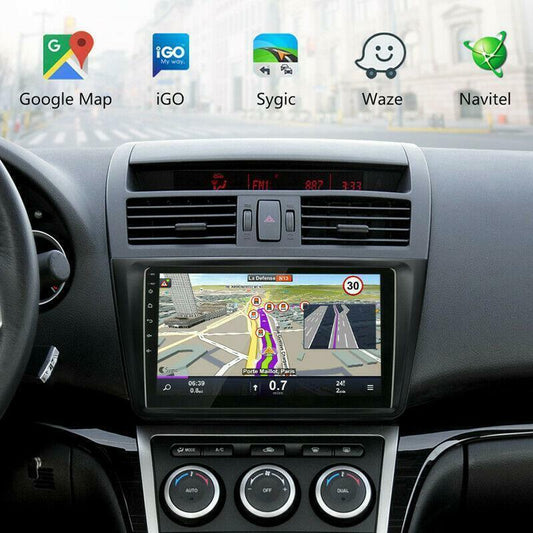 2 Din Android Radio Multimedia Video Player Fit for Mazda 6 08-12 GPS Navigation