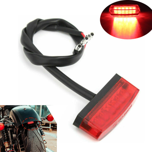 General Motorcycle Taillight, Rear Turn Signal, Brake Stop, and Running Lights (12V) n