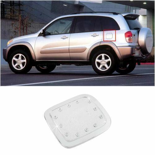 for Toyota RAV4 2001-2005 Chrome Silver Side Door Fuel Gas Cap Tank Cover Trim
