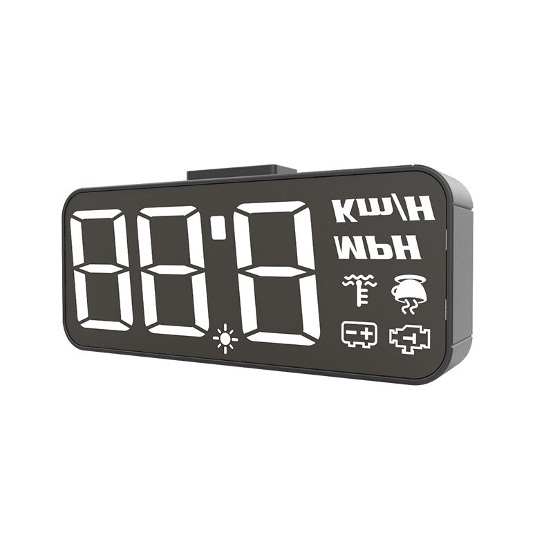 3.2-inch OBD2 Head-Up Display Projector Car Speedometer HUD GPS Projector Component 1 Piece n
