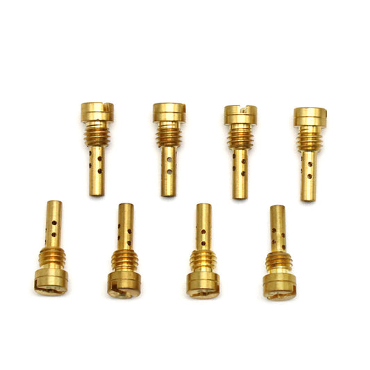 Carburetor Pilot Jet 10 Pieces #52-#75 Slow Injector N424-25 for CVC FCR Carbon Fiber Q