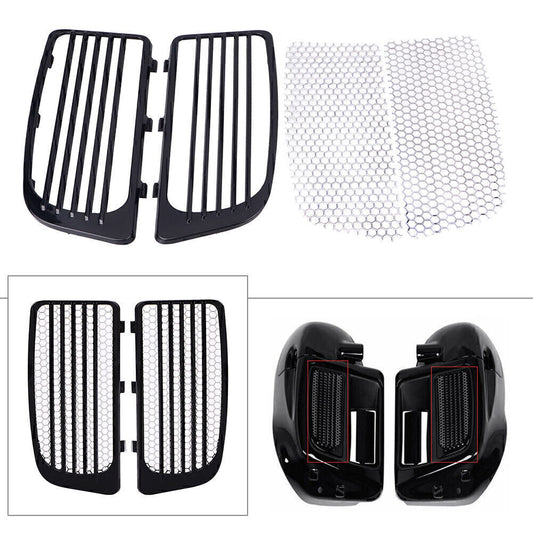 for Harley Electra Glide Low Ultra Limited FLHTKL Radiator Grills&Metal Mesh Q