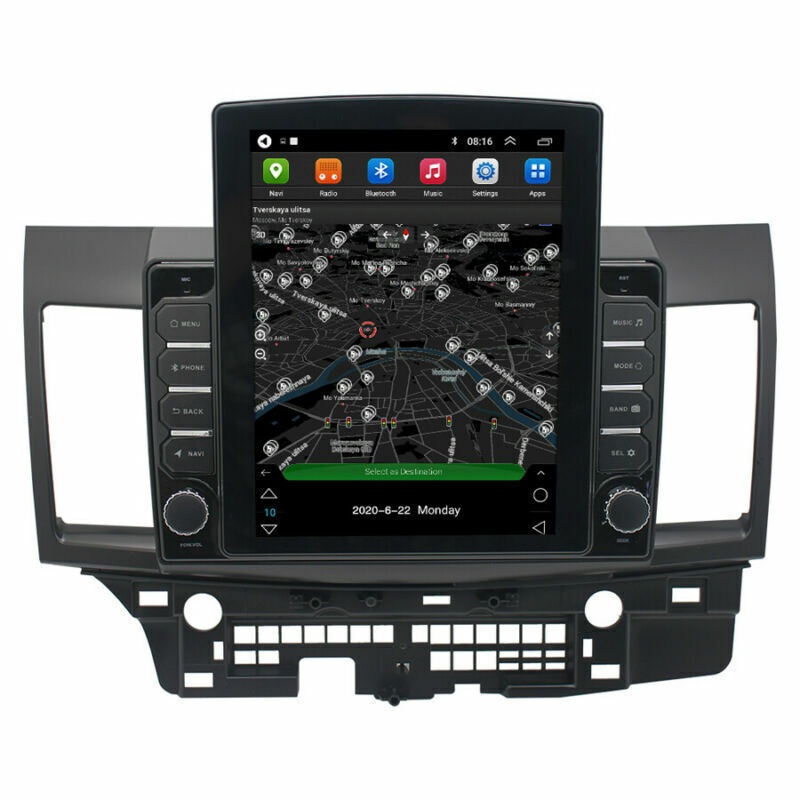 Fit for Mitsubishi Lancer 2008-2015 9.7'' Android 13 Radio GPS Navi Stereo 2+32G