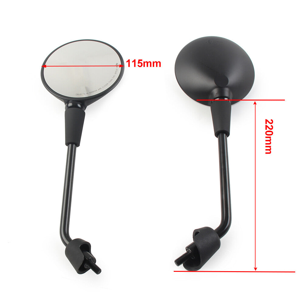 Rearview Side Mirrors For Vespa GTS GTV 125 200 300ie Sprint Primavera150 Chrome Q