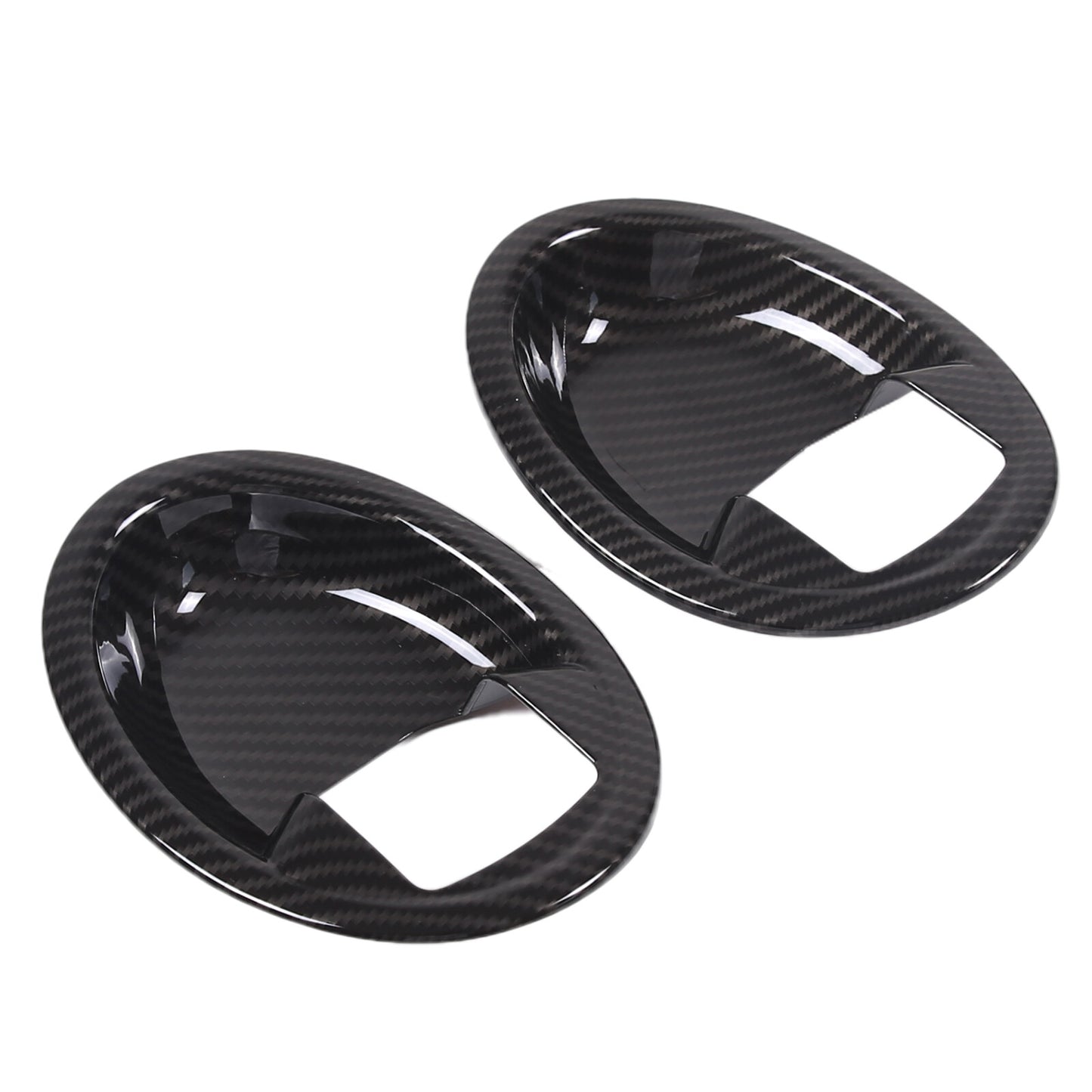 Carbon fiber interior headlight switch frame decoration suitable for ta Tundra 14-21 - v