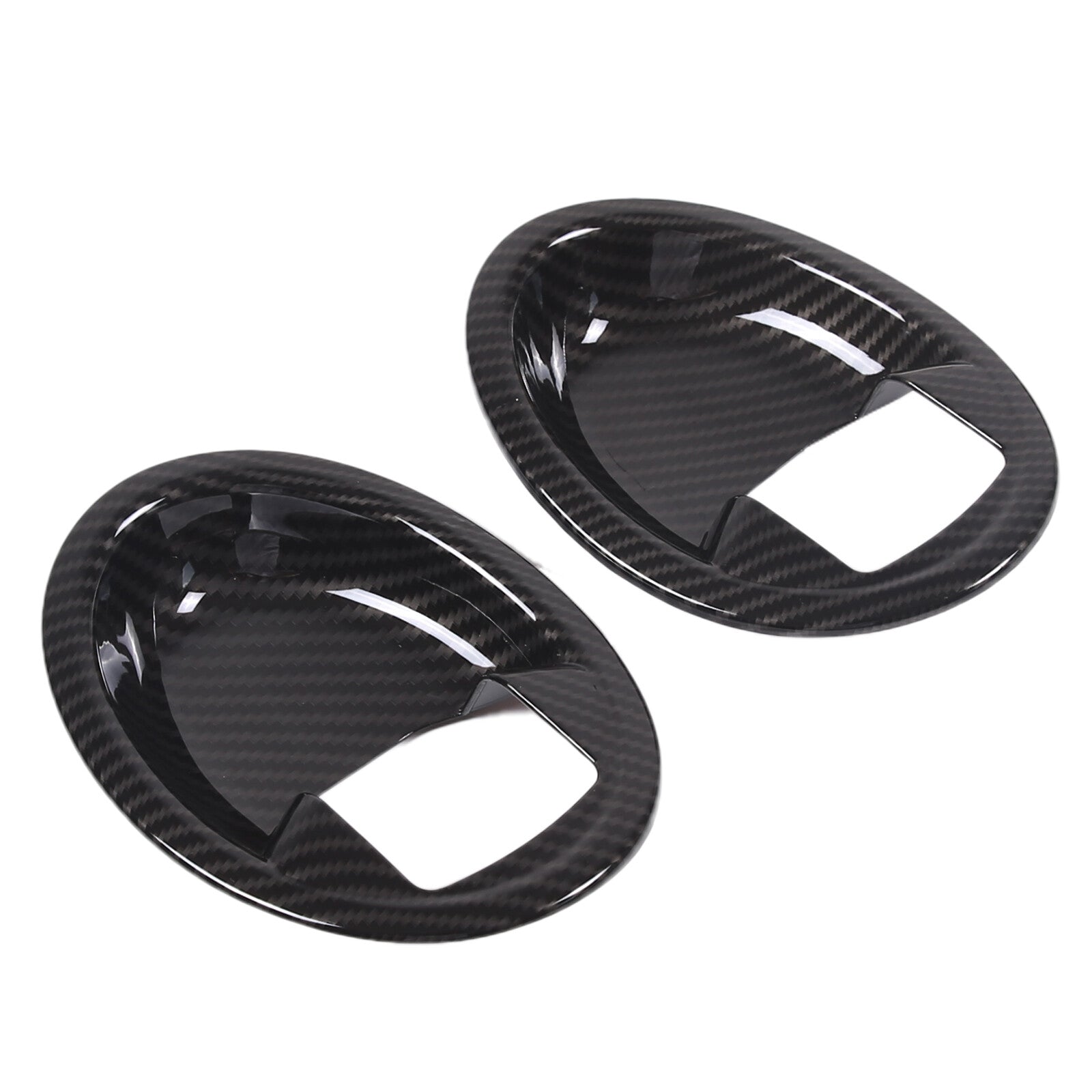Carbon fiber interior headlight switch frame decoration suitable for ta Tundra 14-21 - v