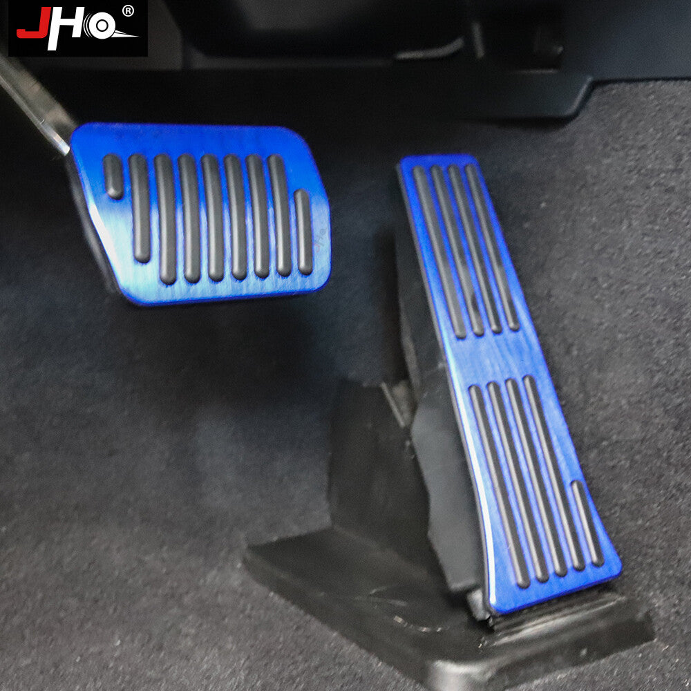 Blue Anti Slip Car Gas Brake Pedal Cover Foot Pedals Pad for Ford Explorer 2020