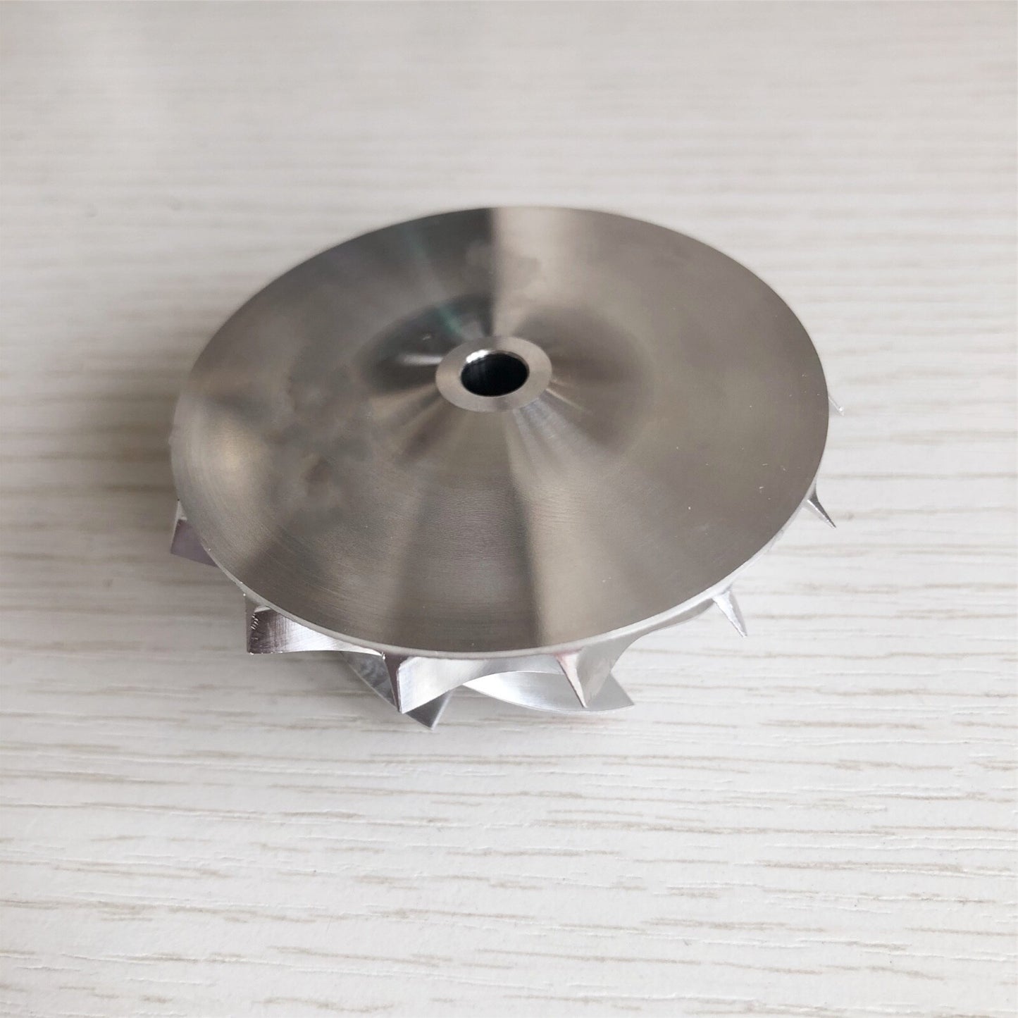 RHF5 45.28/60.00 mm 7+7 Blade Performance Turbocharger Blank Compressor Wheel