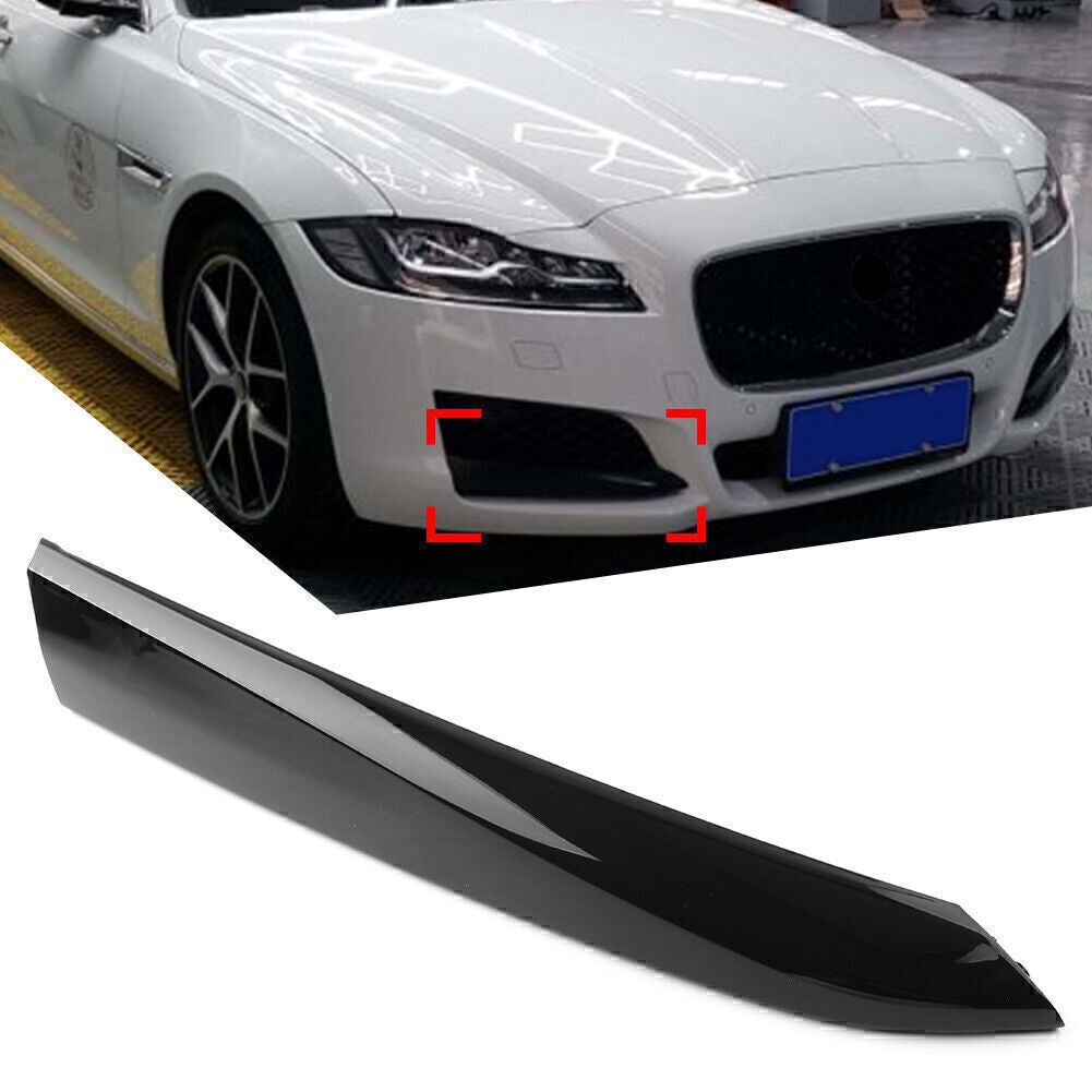 Right Side Front Bumper Grille Black Insert Cover Trim for Jaguar XF 2016-20