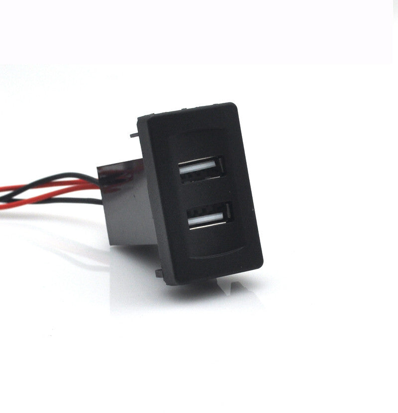 USB Ports Socket switch for VW for Golf Mk4 Transporter T4 Factory Dual Retention