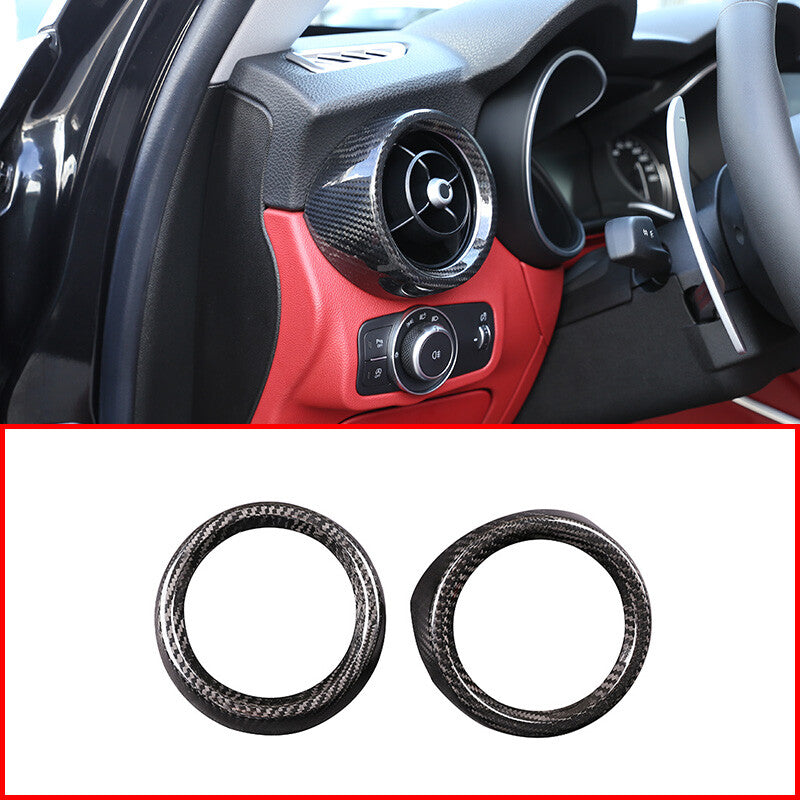 Suitable for X3 G01 X4 G02 2018-2021 carbon fiber left and right vent decoration- v