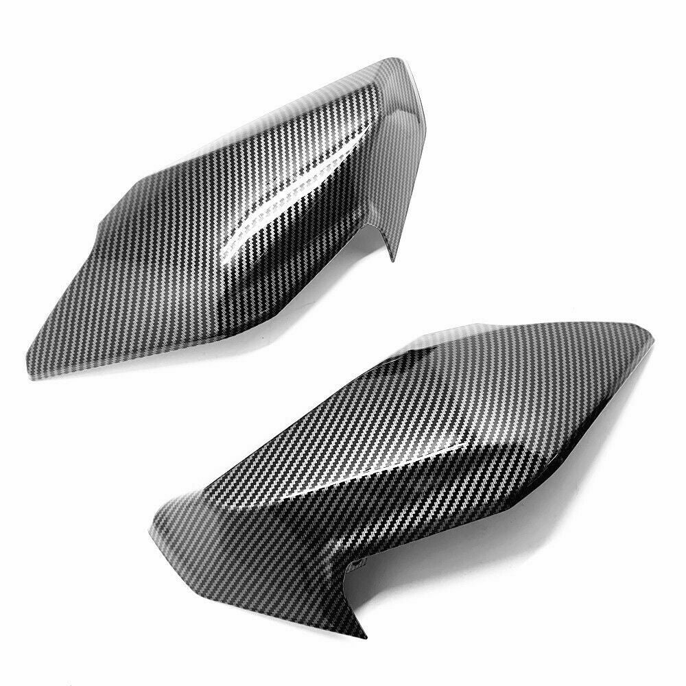 Front Side Tank Gas Fairing Pannel Cowl Carbon Fiber for Kawasaki Z650 2017-2019