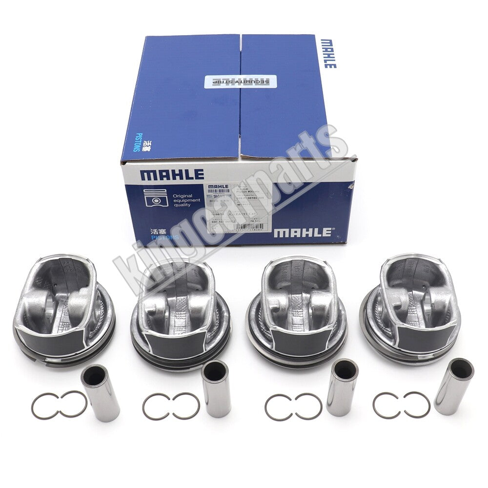 Engine rebuild and overhaul piston kit suitable for Audi 1.4 TSI BMY CTH-