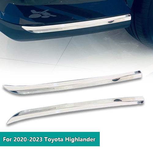 Chrome front bumper fog light cover trim suitable for 2015-2020  for ford  F150 (All New)