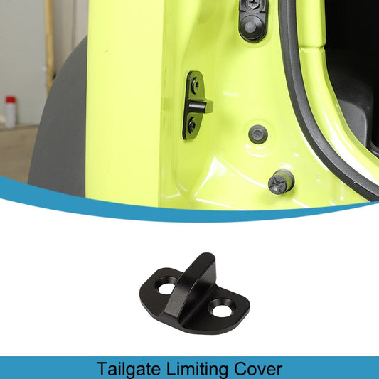 Black Tailgate Limiting Stopper Protection Cover Trim for Suzuki for Jimny 2019-2023
