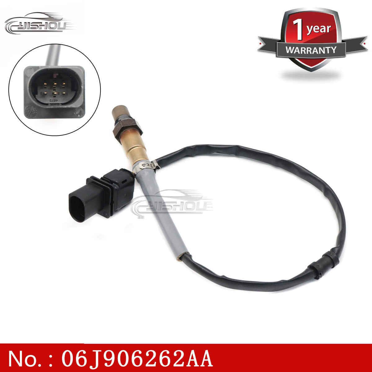 Front oxygen sensor suitable for Volkswagen Eos, for Passat , for Jetta , for Audi A3 TT, 06J906262AA, 2345107, 17270