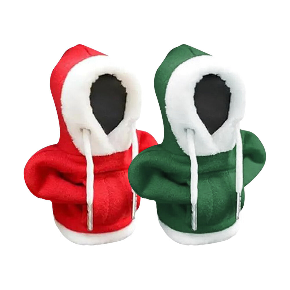 Creative Car Gear Shifter Sheath Hoodie Sweatshirt Gear Bar Protection - n