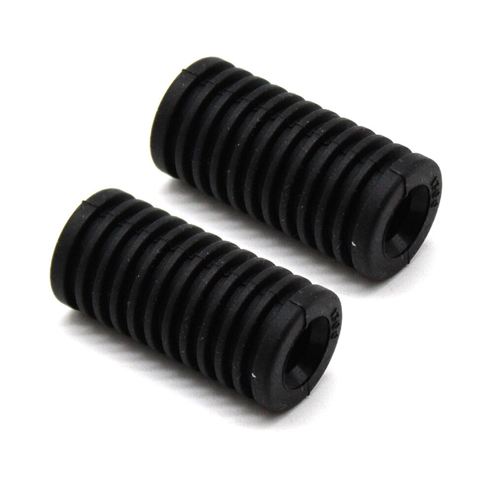 2x Gear Shifter Lever Shift Pedal Kick Foot Pegs Cover Pad Rubber Motorcycle