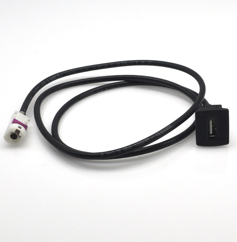 USB Port Socket Plug Centre Console Connector cable for Mercedes W204 W212 GLK