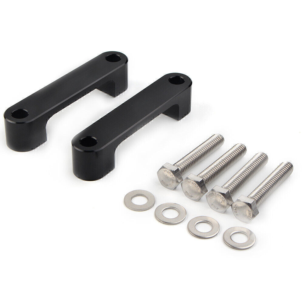 Wrap Front Fender Brackets Spacers 30 Inch for Harley Touring 1996-2013 Black Q