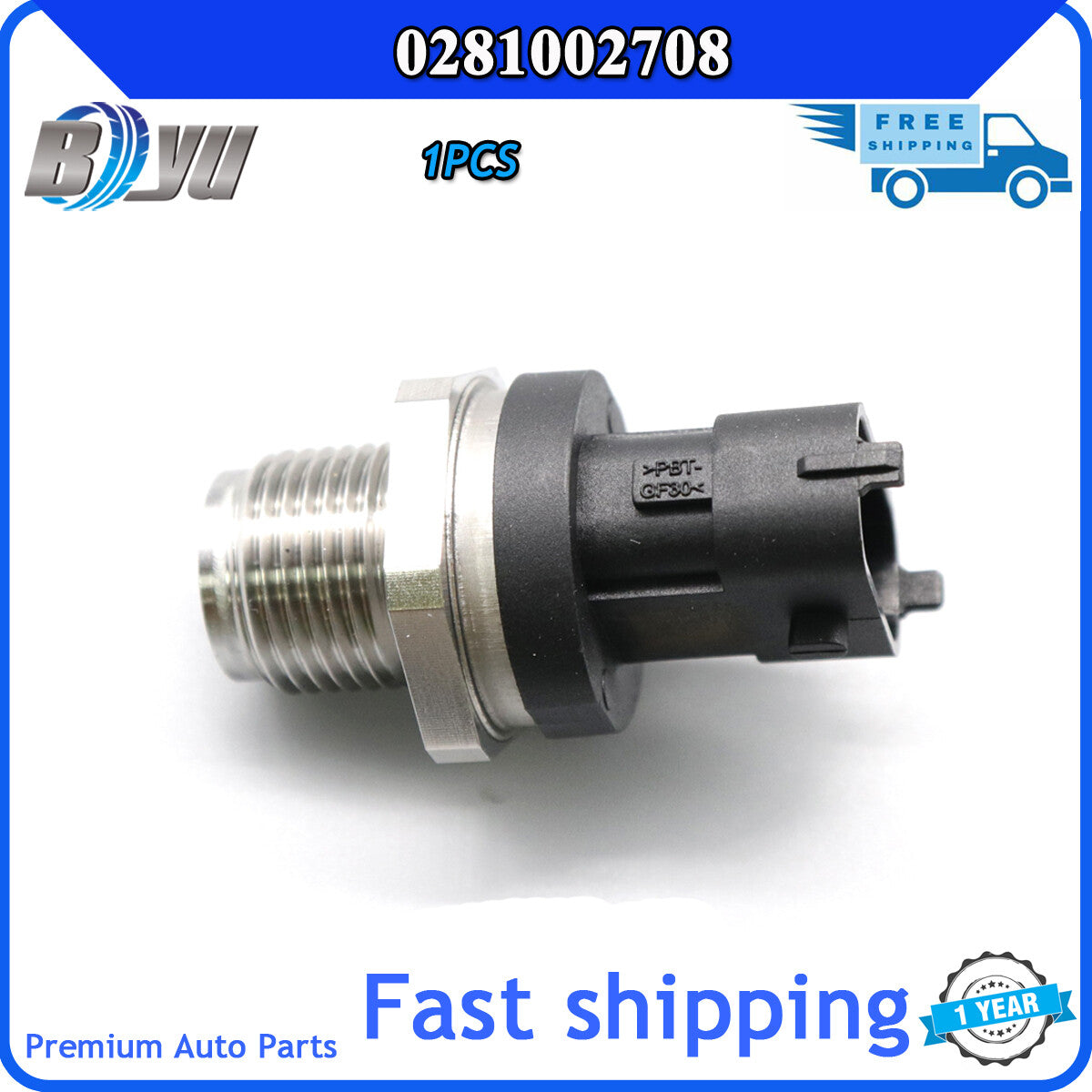 Regulato-type pressure sensor for Aris LUNA compact D4D Previa 1X 0281002708 v