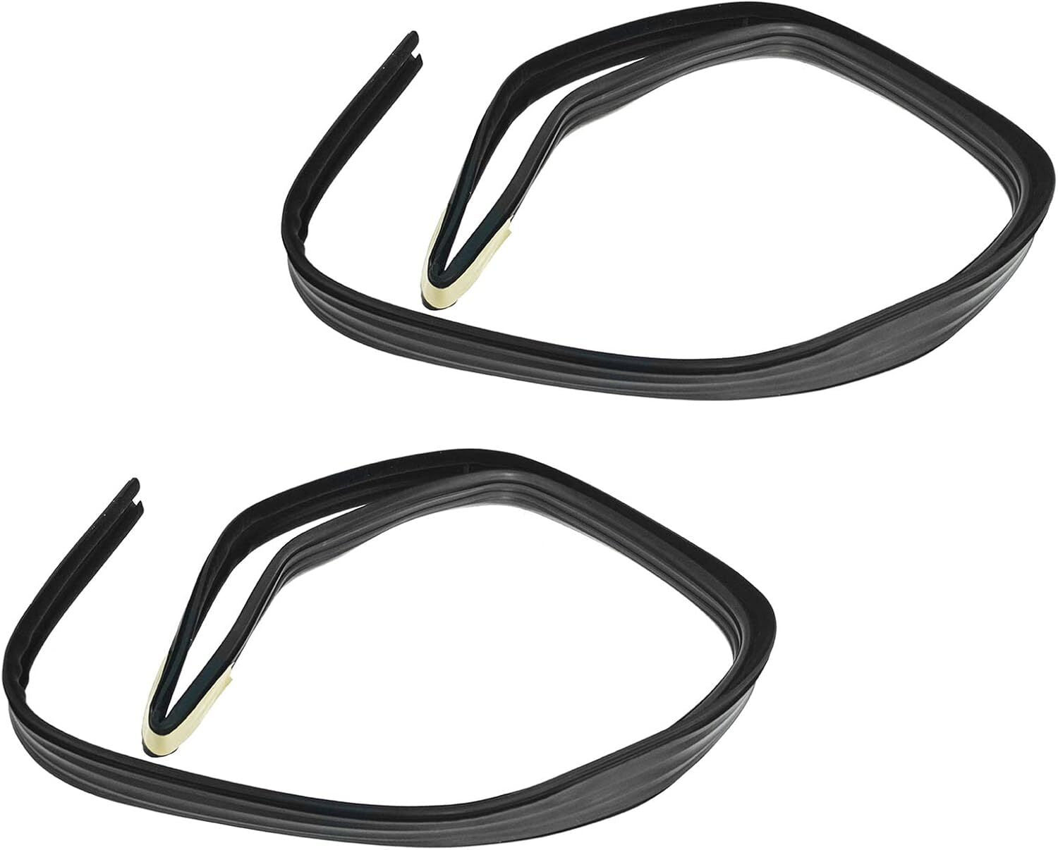 2PCS Front Door Window Run Channel Weatherstrip Seal for GMC Jimmy C/K Pickup