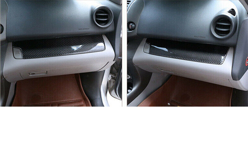 For Highlander 08-13 Black Wood Grain Console Gear Shift Knob Cover Trim v