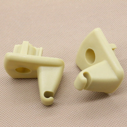 2. Suitable for 05-07 for Dodge Charger Magnum  for Chrysler 300 Beige Sunshade Clip Mounting Hook