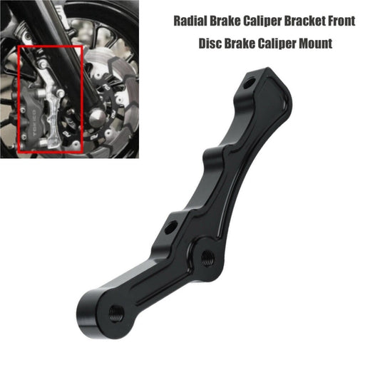 Suitable for mounting brake caliper brackets for Harley black CNC radial front brake calipers. n