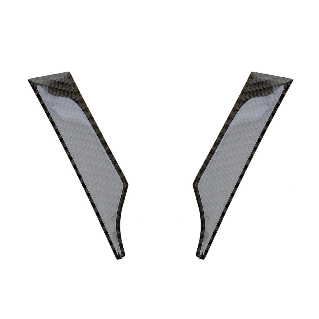 Carbon Fiber Interior Floor Console Cover Trim Fit for Tacoma 2016-2022 v