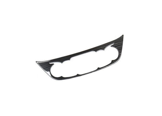 for Chevrolet 18-21 Equinox Black Titanium Console AC Button Control Frame Trim