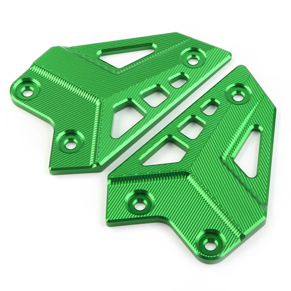 for KAWASAKI Z900 2017-2022 2021 Green Footrest Rear Heel Plates Guard Protector