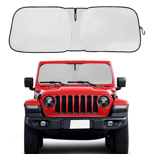 Custom-made 2020-2023 for Jeep Gladiator JT windshield sunshade UV block cover. n