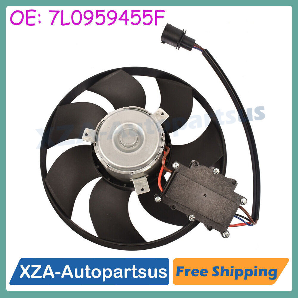 Left Auxiliary Engine Cooling Fan Motor for Audi Q7 for VW Touareg 7L0959455F New Q