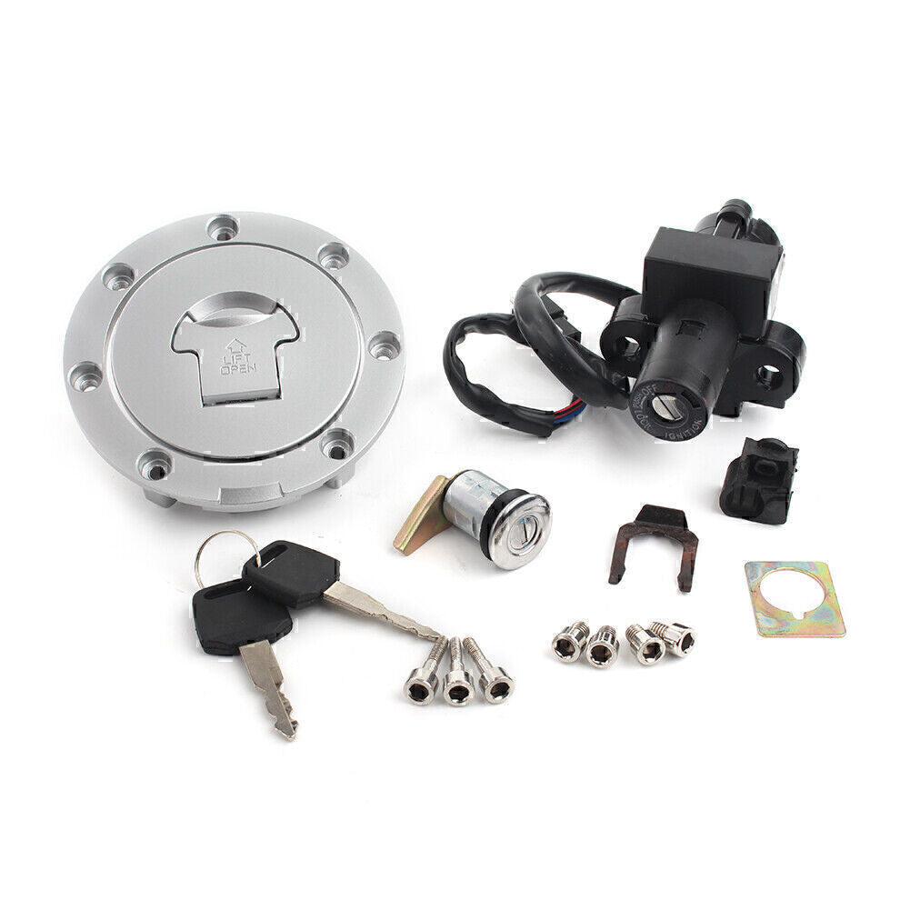 Ignition Switch Fuel Gas Cap Cover for Seat Lock Key for Honda CBR900RR 1992-1995 Q