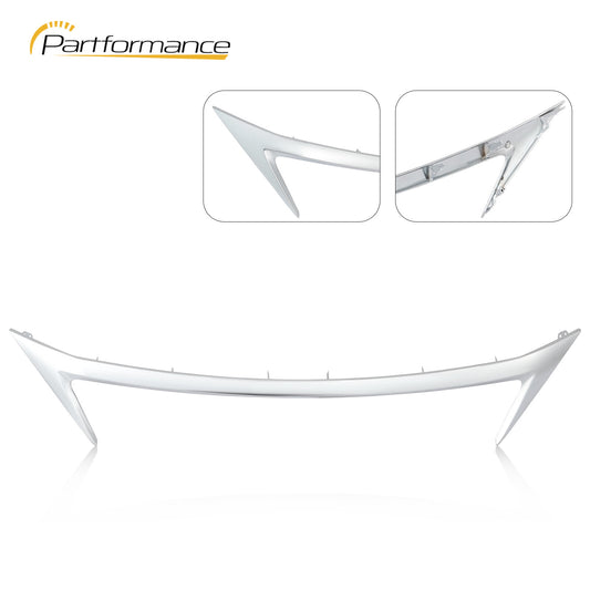for for Lexus CT200H 2014 - 2017 Front upper outer bumper grille for CHRome molding decoration - v