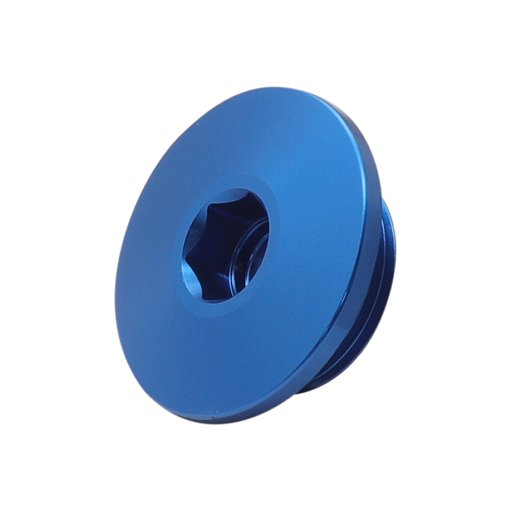 Blue CNC Engine Ignition Cover Plug Cap For 690 Supermoto SMC Enduro ABS 390 Q