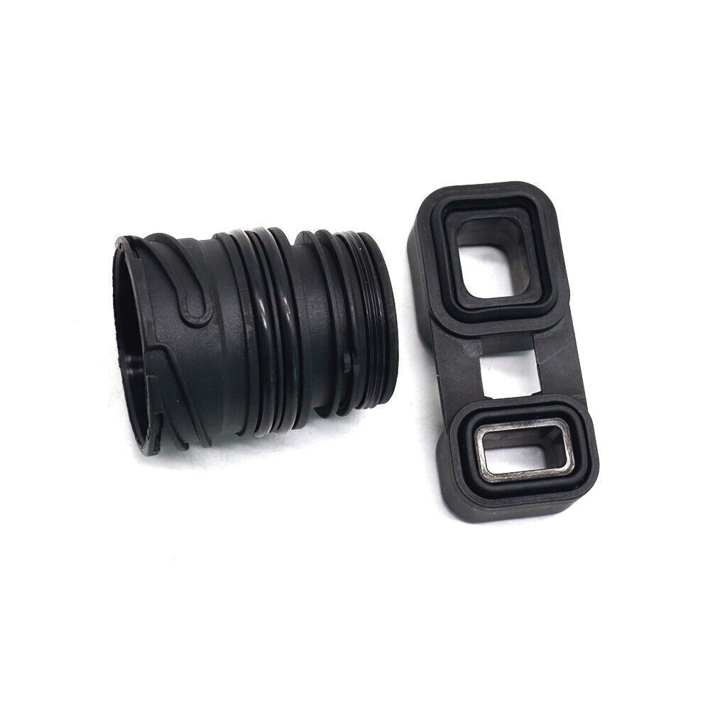 2Pcs Adaptor+Sealing Sleeve for BMW 128I 2010-2013 325I 2006 X1 24347588724 NEW Q