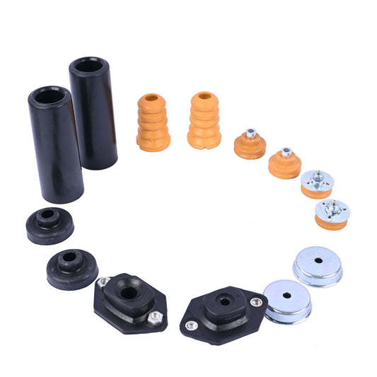 Rear Upper Lower Shock Mounts Grommets Bump Stops Kit for BMW E90 E92 E93 E82