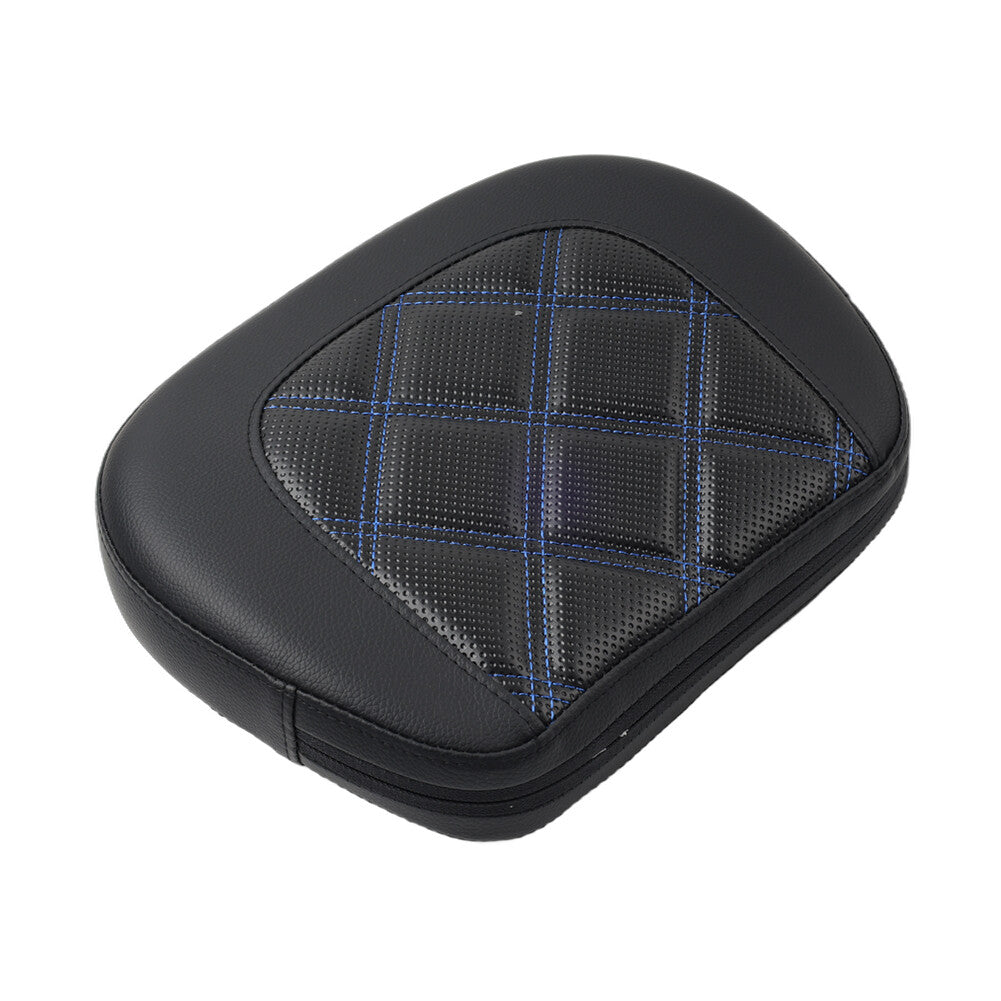 for Harley Street Glide FLHX FLHXS Black Rear Passenger Sissy Bar Backrest Pad