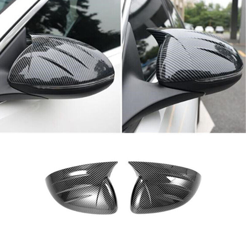 Carbon fiber side mirror cover trim for Mercedes-Benz GLC 260 300 2023