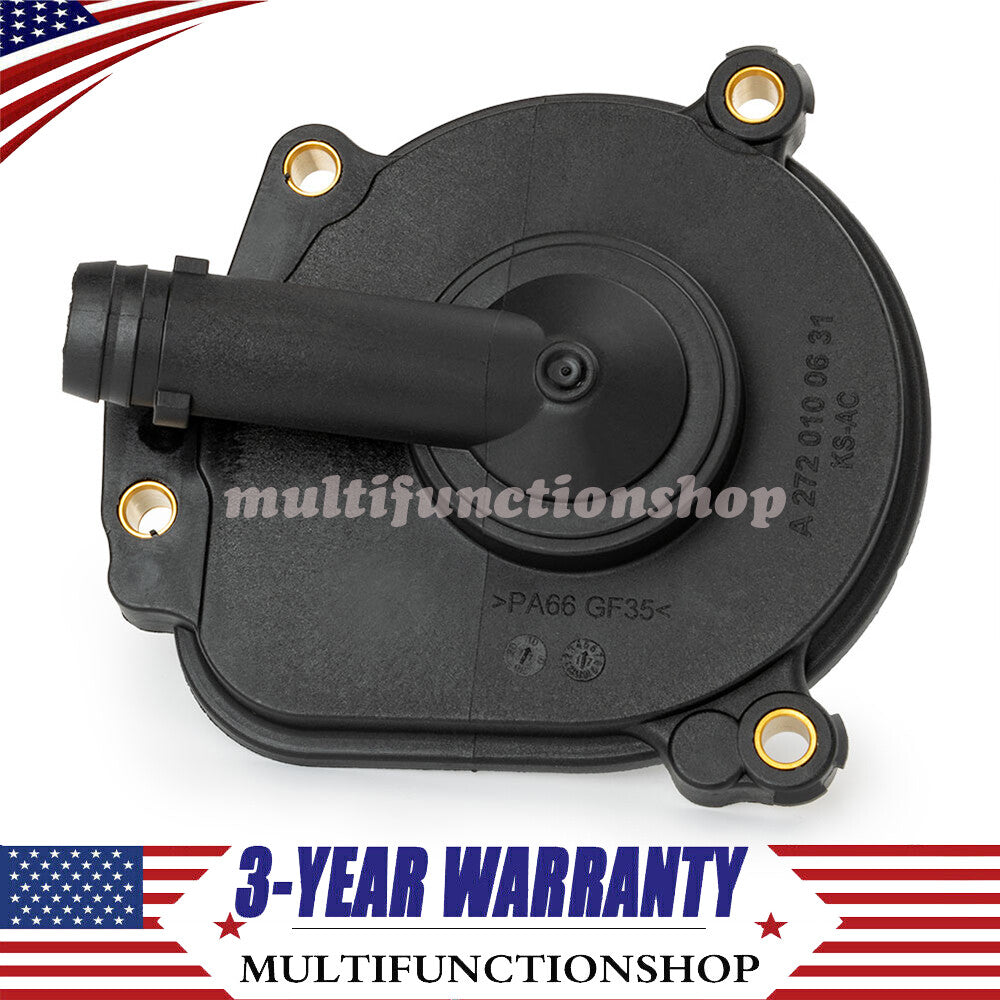 A2720100631 Engine crankcase ventilation valve oil separator cover suitable for Mercedes-Benz GLK350 C300 Q