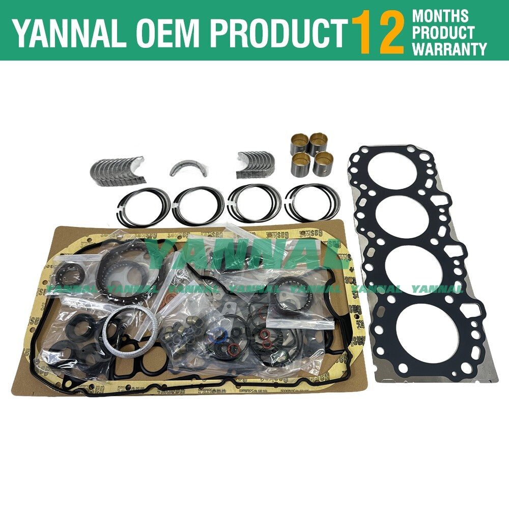 2KD 2KD-FTV Overhaul Re-ring Kit for Presen Hilux Hiace FJ Cruise Engines