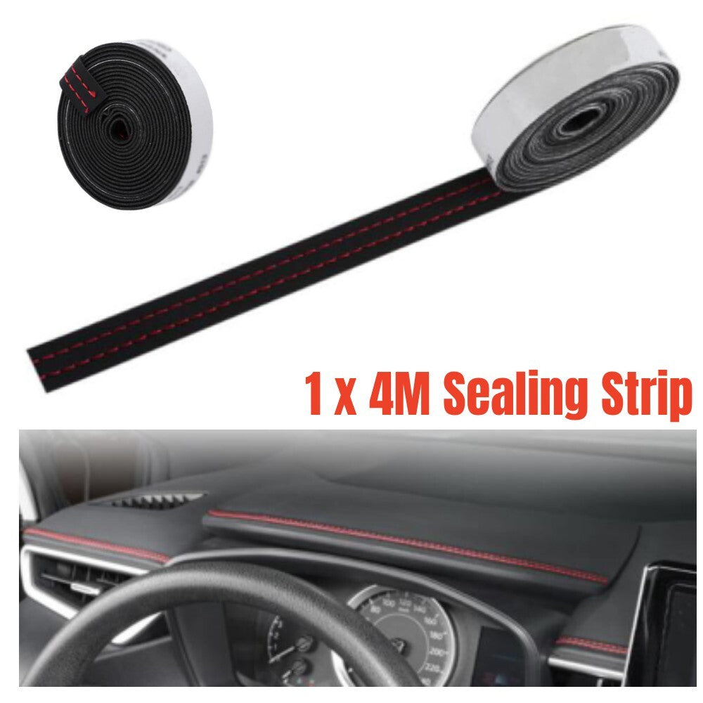 3001.4 cm Sealing Strip Molded Edge Decoration for Car Dashboard Clearance Strip Door Protection - n