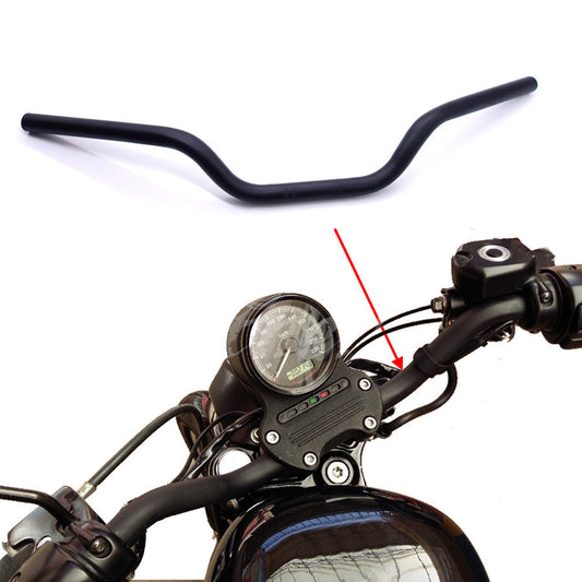 1 25mm Black Iron Tracker Handlebars Drag Bars for Harley Sportster XL883 1200 Q